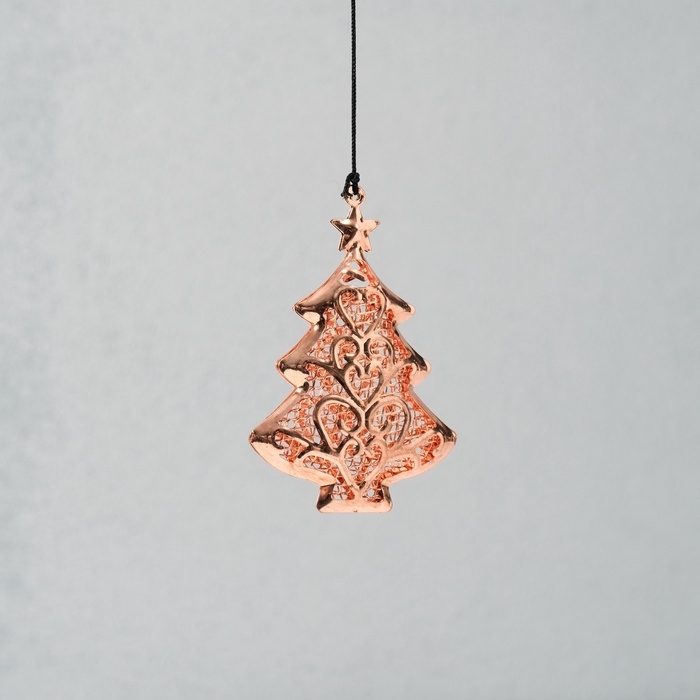 Музыка ветра металл "Ёлочки" 5 трубок 6 елей 67 см