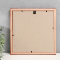 Фоторамка дерево "Image Art" С18 25х25 см,(пластиковый экран), красное дерево