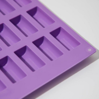 Форма для шоколада Доляна &laquo;Батончик&raquo;, 27,5&times;17,5 см, 30 ячеек (4&times;2&times;1,5 см), цвет МИКС