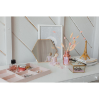 Зеркало настенное &laquo;Изящная геометрия&raquo;, зеркальная поверхность 25 &times; 28 см, цвет золотистый