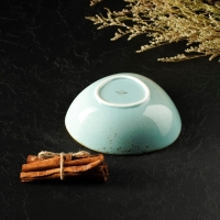 Салатник фарфоровый Magistro &laquo;Церера&raquo;, 440 мл, 15,5&times;13,4 см, цвет голубой