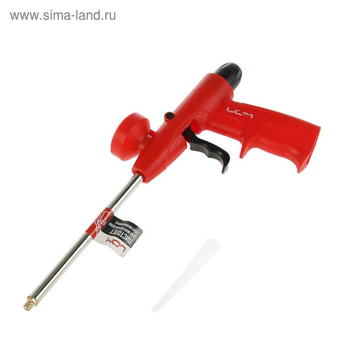 Пистолет для монтажной пены ЛОМ, пластиковый корпус