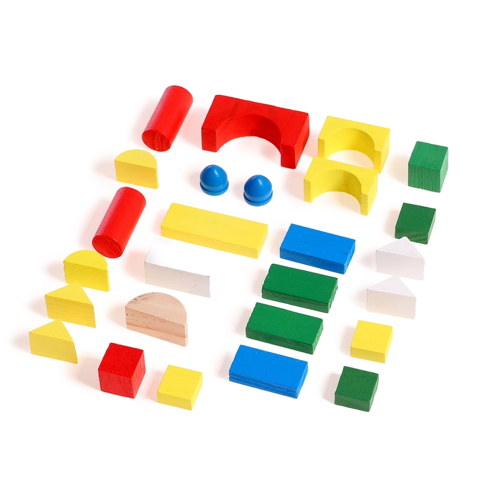 Конструктор малый &laquo;Строим город&raquo;, 26 деталей