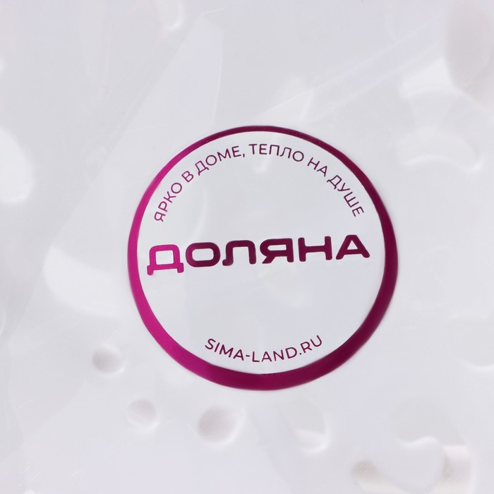 Блюдо для торта и пирожных 2-х ярусное Доляна &laquo;Кружево&raquo;, d=22,5 см, 37&times;22,5&times;19,5 см, цвет белый