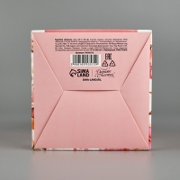 Коробка сборная &laquo;Цветочное послание&raquo; 14 х 16 х 14 см