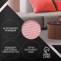 Салфетка микрофибра Raccoon &laquo;Корал&raquo;, 30&times;30 см, картонный конверт