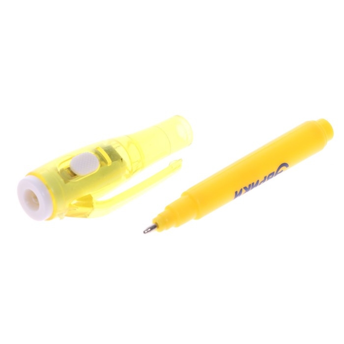 Набор для рисования светом &laquo;Зверята&raquo;, ручка с фонариком и невидимыми чернилами