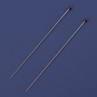 Булавка портновская сталь №00 4см S0,27мм(наб 50шт цена за наб) черн. головка TR