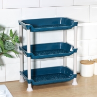 Этажёрка настольная 3 яруса &laquo;Пастель&raquo;, цвет МИКС