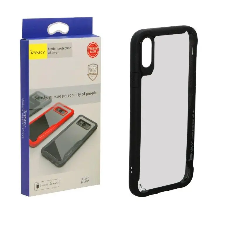 Чехол IPh XR TPU + акрил APL WS