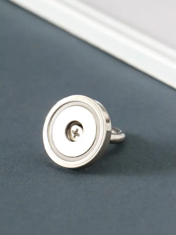 Поисковый магнит односторонний сила сцепления 0-23 кг d=32 мм