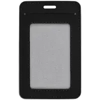 Чехол для пропуска Shall Simple, черный