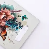 Пакет подарочный вертикальный &laquo;Большие бабочки&raquo;, S 12&times;15&times;5.5 см