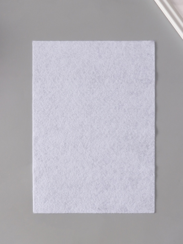 Фетр мягкий "Белый" 1 мм (набор 10 листов) формат А4