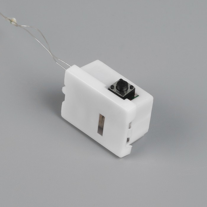 Фигура светодиодная &laquo;Ель&raquo; 30 x13 x13 см, 10 LED, батарейки AG13x3 (в комплекте), свечение тёплое белое