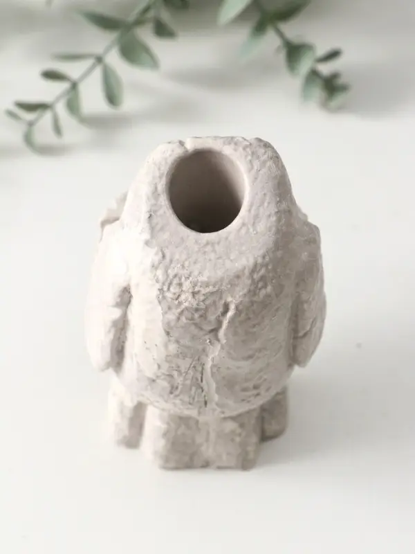 Подсвечник для тонкой свечи &laquo;Истукан&raquo;, 12.5&times;7&times;8 см, под камень