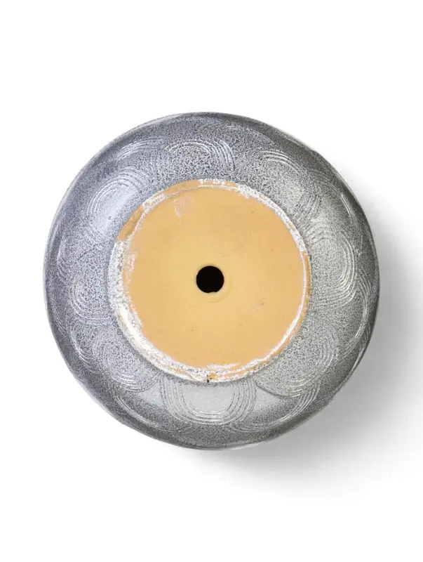 Горшок цветочный с поддоном 1,8 л, керамика  "Узор" (М)