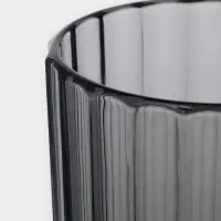 Стакан высокий "Мистерия" графит 280 мл