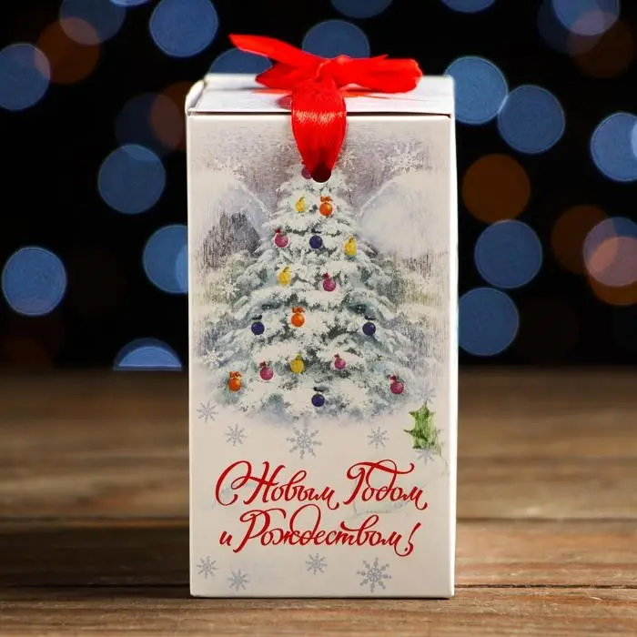Подарочная коробка &laquo;Игрушка на елку&raquo;, 11&times;6&times;11 см