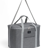 Термосумка для еды и продуктов 37 л, сумка холодильник, 43 х 26.5 х 33 см, толщина 5 мм