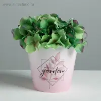 Кашпо для цветов &laquo;Beautiful garden&raquo;, 0,8 л, 11 х 12 см