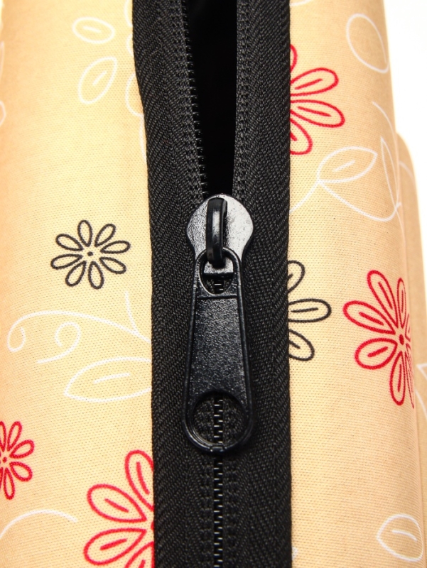 Складная сумка-переноска большая, материал EVA, 42,5 х 37,5 х 29,5 см, бежевая