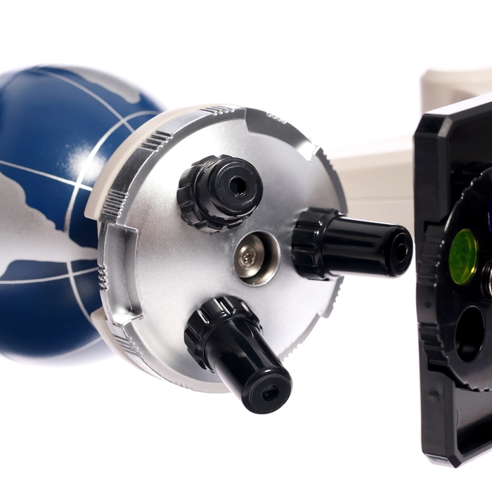 Микроскоп, с планетой, держатель для телефона, подсветка, увеличение x100, x400, x1200