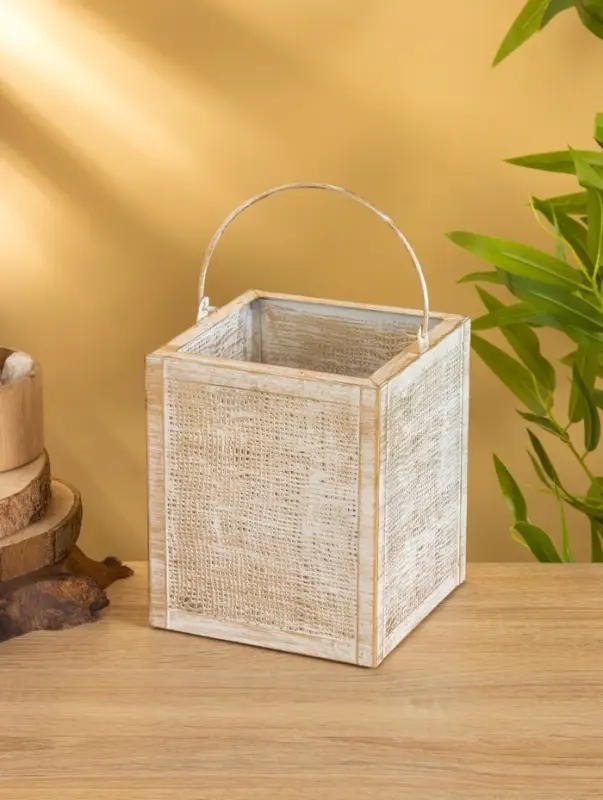 Подсвечник "Короб" 15х15х18 см, металл