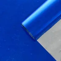 Бумага голографическая &laquo;Звездопад&raquo;, синяя, 70&times;100 см