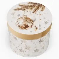 Набор подарочных коробок 5 в 1 &laquo;Золотые шары&raquo;, 13&times;14‒19.5&times;22 см