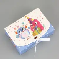 Подарочная коробка сборная с окном &laquo;Сюрприз&raquo;, 16.5&times;11, 5&times;5 см