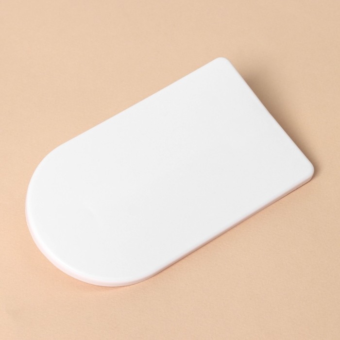 Шпатель кондитерский с ручкой KONFINETTA, 14,2&times;8 см, цвет белый