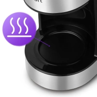 Кофеварка электрическая капельная КТ-7329 - 800 Вт - 1,5 л