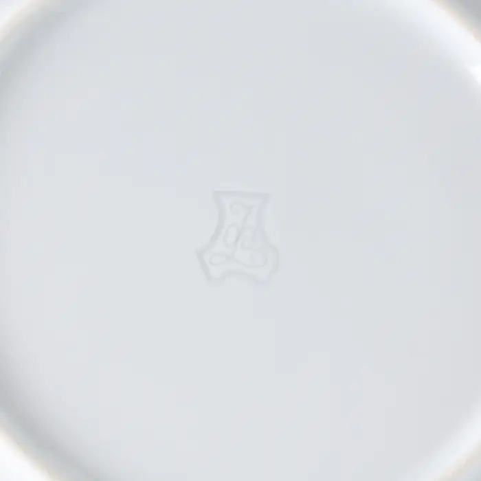 Тарелка фарфоровая &laquo;Стрекоза&raquo;, d=20 см, белая