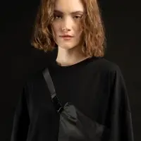 Поясная сумка W1, черная