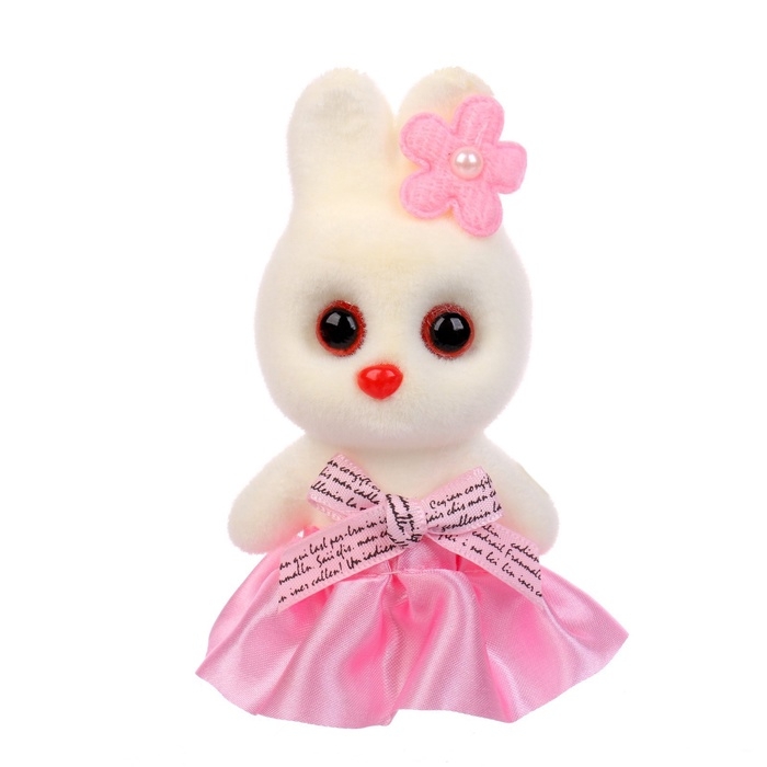 Игрушка из пенопласта «Зайка с цветком», 13 см, набор 3 шт., цвет МИКС Игрушка из пенопласта «Зайка с цветком», 13 см, набор 3 шт., цвет МИКС