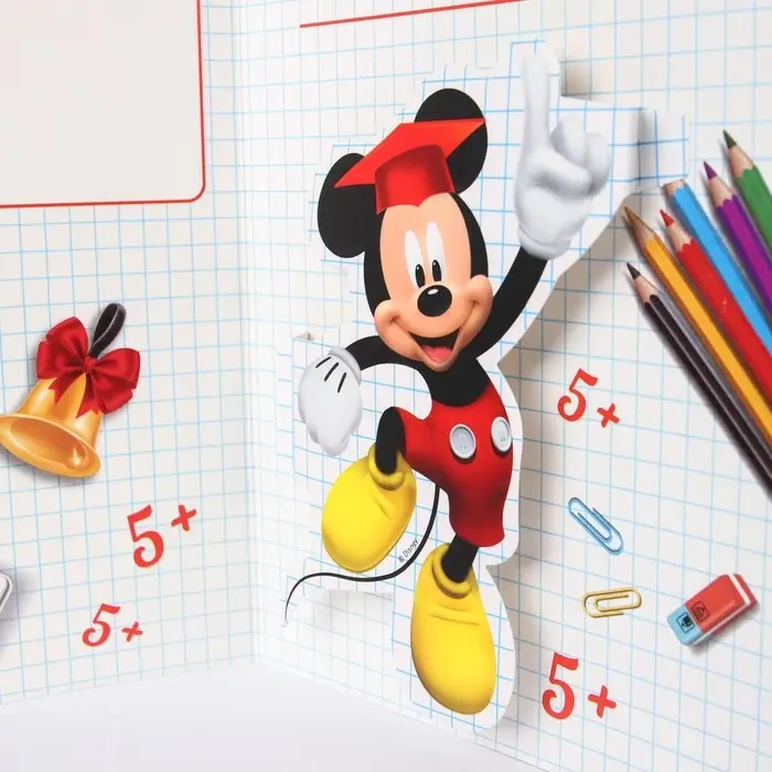 Набор на выпускной &laquo;Выпускник детского сада&raquo;, медаль и диплом, Микки Маус