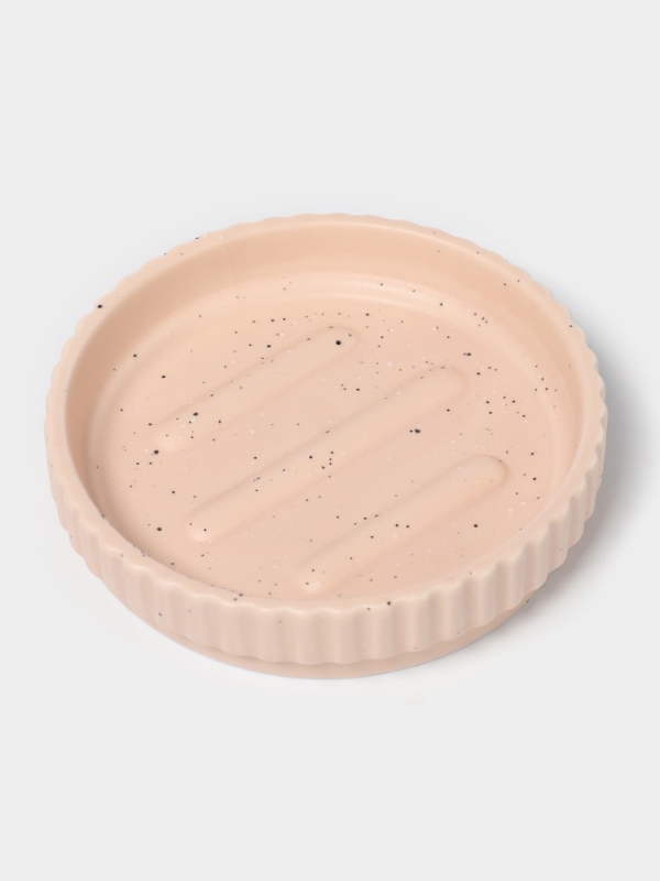 Набор для ванной "Крошка" 3 предмета (дозатор для мыла, стакан, мыльница)