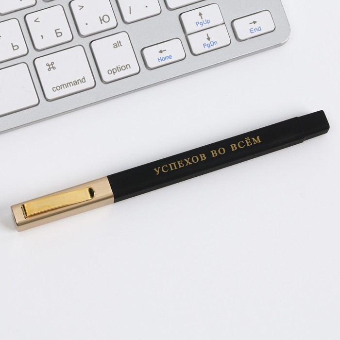 Подарочная ручка в пенале &laquo;Успехов во всем&raquo;, синяя паста, 1.0 мм