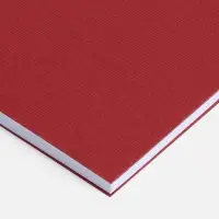 Блокнот Salvador в клетку, красный