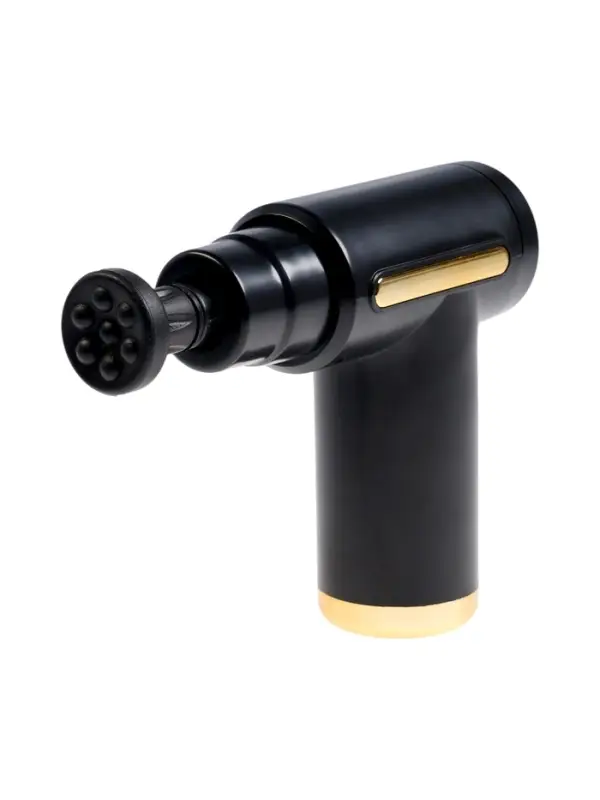 Массажёр для тела LEM-02, вибрационный, 4 насадки, 6 режимов, 1800-3200 об/мин