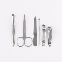 Набор маникюрный &laquo;Париж&raquo;, 6 предметов, в футляре, рисунок МИКС