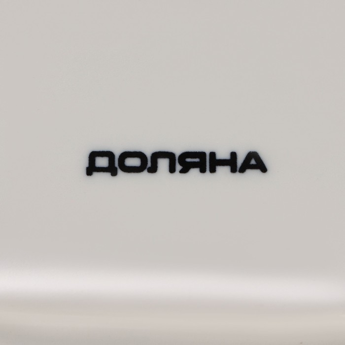 Форма для запекания из жаропрочной керамики Доляна &laquo;Долли&raquo;, 900 мл, 27,5&times;15,5&times;5,3 см (с ручками), 20,5&times;15,5&times;5 см (без ручек), цвет белый