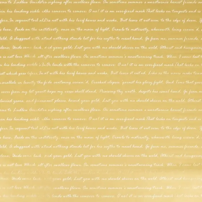 Плёнка двухсторонняя &laquo;Письмо&raquo;, бежевый, 58&times;58&plusmn;5% см