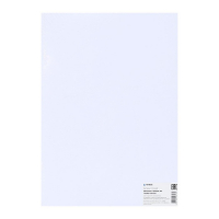 Обложки для переплета A4, 230 г/м2, 100 листов, картонные, белые, тиснение под Кожу, Гелеос