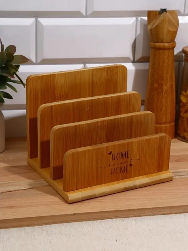 Подставка для разделочных досок "Home", 18&times;10 см, 3 отсека