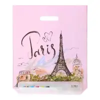 Пакет &laquo;Матье&raquo;, полиэтиленовый с вырубной ручкой, 36&times;43 см, 35 мкм