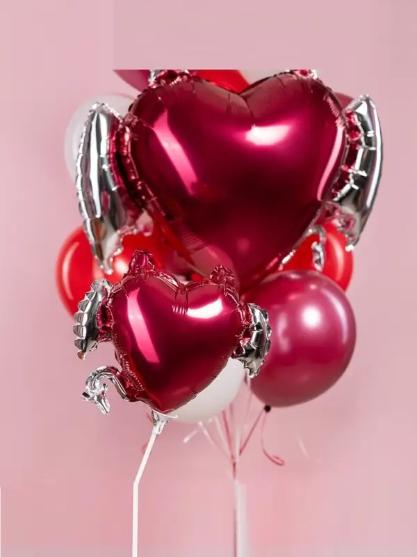 Воздушный шар фольгированный 12" &laquo;Тихий омут&raquo;, 5 шт.