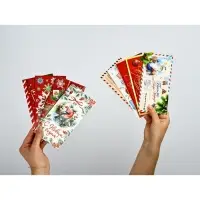 Набор конвертов &laquo;С Новым годом&raquo; 15 штук, 16,5 x 8 см