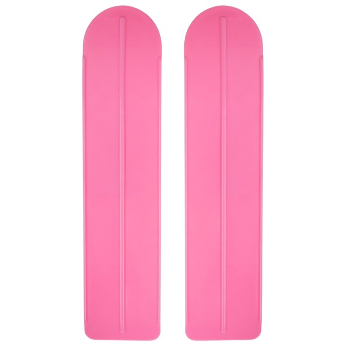 Лыжи для самокатов-снегокатов GRAFFITI, пара, цвет розовый